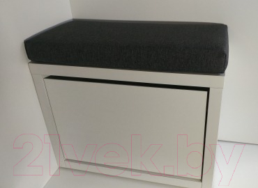 Тумба в прихожую Элана 1.80 (белый)