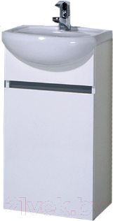 Тумба под умывальник Акваль Афина 45 / АФИНА.45.00.00.L - фото