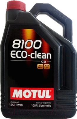 Моторное масло Motul 8100 Eco-clean 0W30 / 102889 - фото