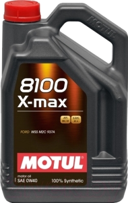 Моторное масло Motul 8100 X-max 0W40 / 104532 - фото