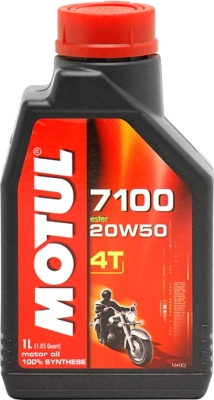 Моторное масло Motul 7100 4T 20W50 / 104103 - фото