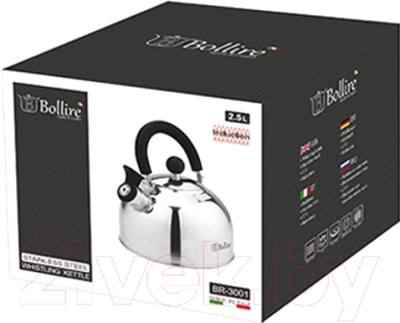 Чайник со свистком Bollire BR-3001