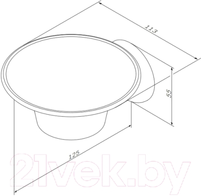 Мыльница AM.PM Like A8034200