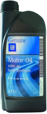 Моторное масло GM Opel 10W40 / 93165213 - фото