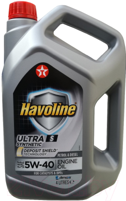 Моторное масло Texaco Havoline Ultra S 5W40 / 801339MHE - фото