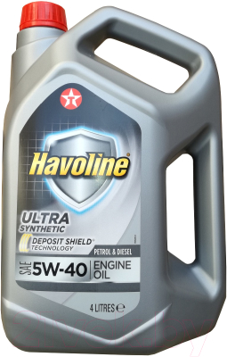 Моторное масло Texaco Havoline Ultra 5W40 / 840310MHE - фото