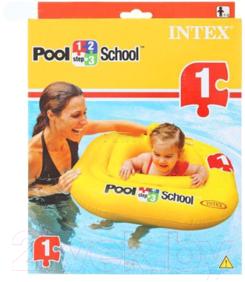 Надувной круг-ходунки Intex Школа плавания делюкс / 56587