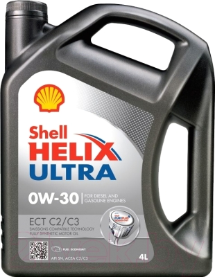 Моторное масло Shell Helix Ultra ECT C2/C3 0W30 - фото