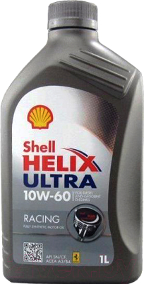 Моторное масло Shell Helix Ultra Racing 10W60 - фото