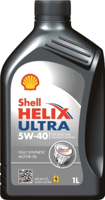 Моторное масло Shell Helix Ultra 5W40 - фото