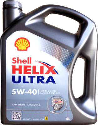Моторное масло Shell Helix Ultra Diesel 5W40 - фото