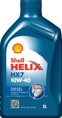 Моторное масло Shell Helix HX7 10W40 - фото