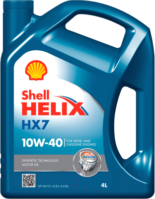 Моторное масло Shell Helix HX7 10W40 - фото