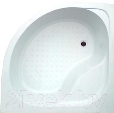 Душевая кабина Coliseum Simple T-100 (белый/матовое стекло)