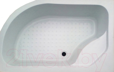 Душевая кабина Coliseum Simple T-120 R (белый/матовое стекло)