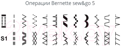 Швейная машина Bernina Bernette Sew&Go 5