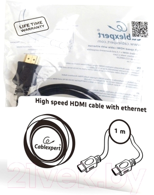 Кабель Cablexpert CC-HDMI4L-1M