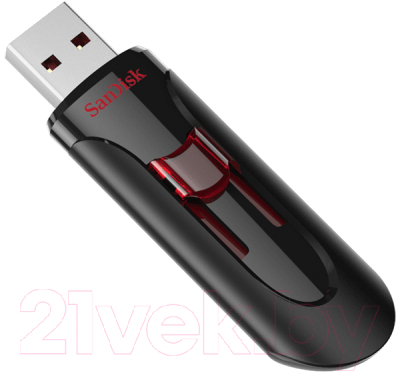 Usb flash накопитель SanDisk Cruzer Glide 64GB Black (SDCZ600-064G-G35)