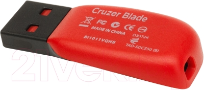 USB flash накопитель SanDisk Cruzer Blade Black 32GB (SDCZ50-032G-B35)