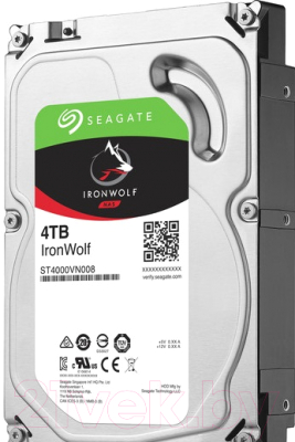 Жесткий диск Seagate Ironwolf 4TB (ST4000VN008)