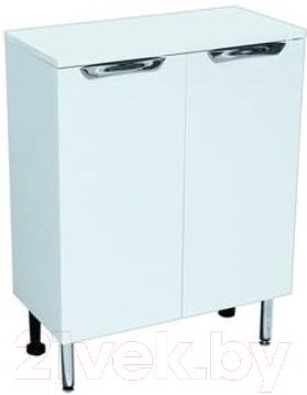 Тумба для ванной СанитаМебель Камелия-74.2 Д3 (белый) - фото