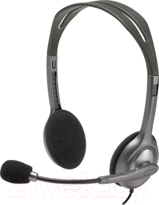 Наушники-гарнитура Logitech Stereo Headset H111 - фото