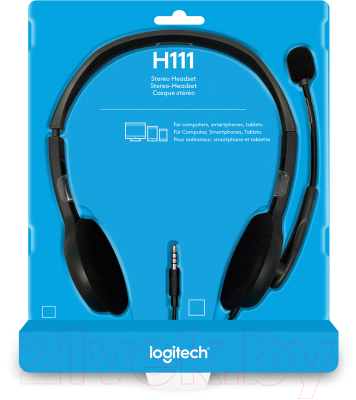 Наушники-гарнитура Logitech Stereo Headset H111