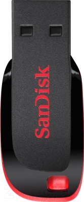 Usb flash накопитель SanDisk Cruzer Blade Black 128GB (SDCZ50-128G-B35) - фото