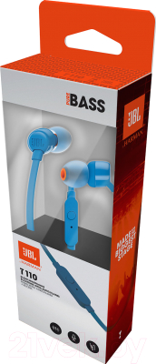 Наушники-гарнитура JBL T110