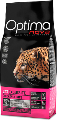 Сухой корм для кошек Optimanova Exquisite Chicken & Rice - фото