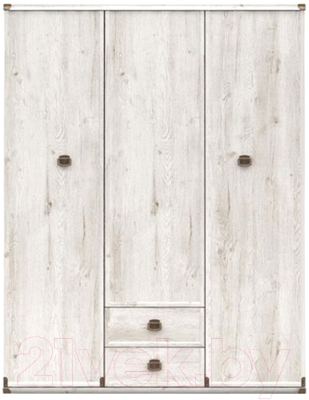 Шкаф Black Red White Индиана JSZF 3d2s - фото