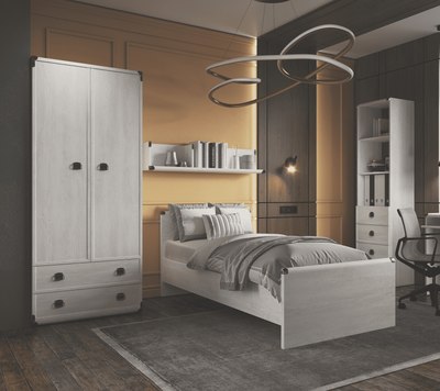 Стеллаж Black Red White Индиана JREG 4so/50