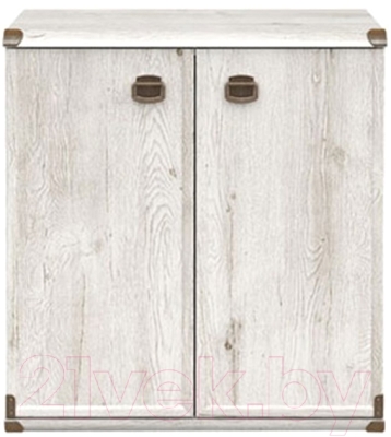 Тумба Black Red White Индиана JKOM 2d - фото