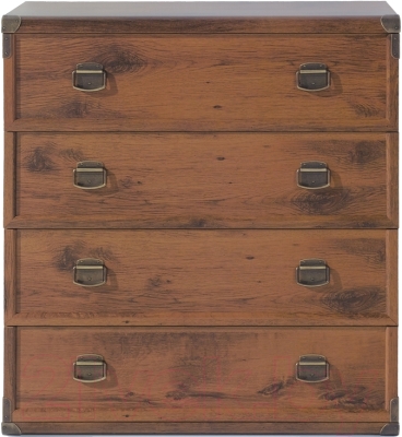 Комод Black Red White Индиана JKOM 4s/80 - фото