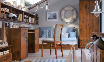 Компьютерный стол Black Red White Индиана JBIU 2d2s