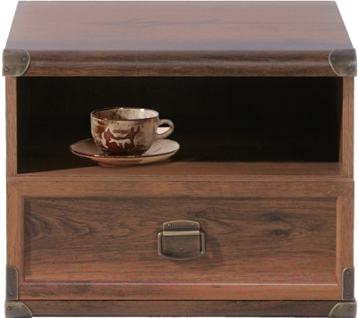 Прикроватная тумба Black Red White Индиана JKOM 1s - фото