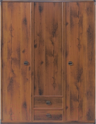 Шкаф Black Red White Индиана JSZF 3d2s - фото