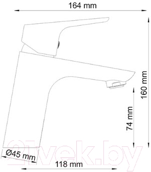 Смеситель Wasserkraft Lippe 4503
