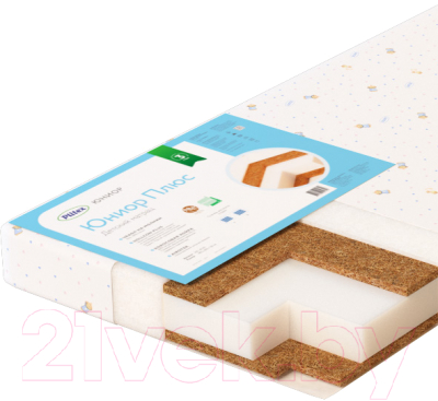 Матрас в кроватку Plitex Юниор-Плюс ЮС-119-03 - фото