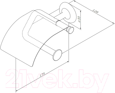 Держатель для туалетной бумаги AM.PM Like A80341500