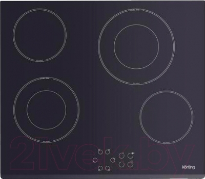 Электрическая варочная панель Korting HK 62031 B - фото