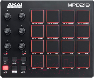 MIDI-контроллер Akai Pro MPD218 - фото