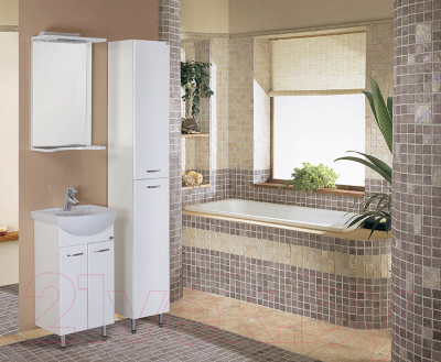 Шкаф-пенал для ванной Onika Коралл 30.10 (У 403037)