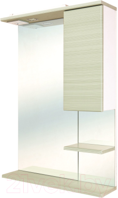 Шкаф с зеркалом для ванной Onika Элита 60.01 - фото