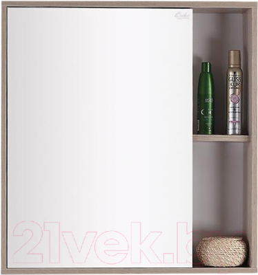 Шкаф с зеркалом для ванной Onika Дельта 70.00 (У 207020) - фото