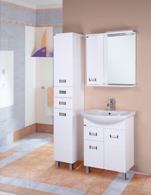 Шкаф с зеркалом для ванной Onika Балтика 58.01 (205815)