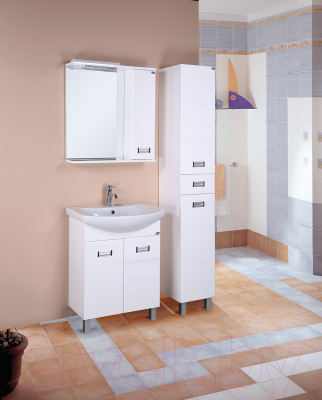 Шкаф с зеркалом для ванной Onika Балтика 67.02 (206704)