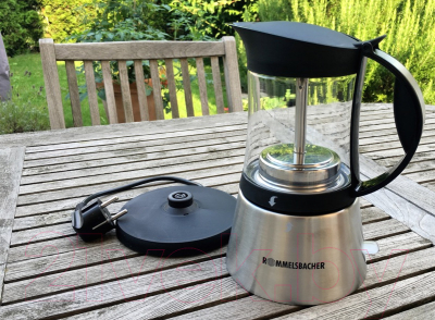 Гейзерная электрокофеварка Rommelsbacher EKO 376/G