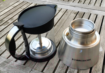 Гейзерная электрокофеварка Rommelsbacher EKO 376/G