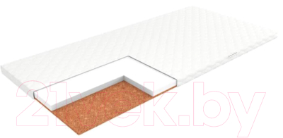 Матрас в кроватку EOS Беби-3 60x120 (бязь) - фото